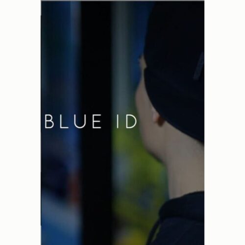 blue id film poster (square)